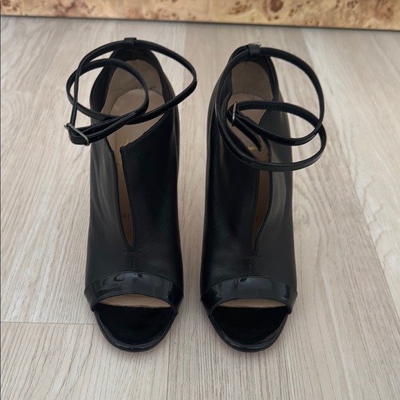 Christian Louboutin Shoes - Christian Louboutin Black Leather Heels